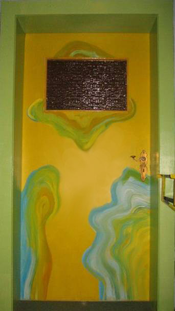 wall mural detail