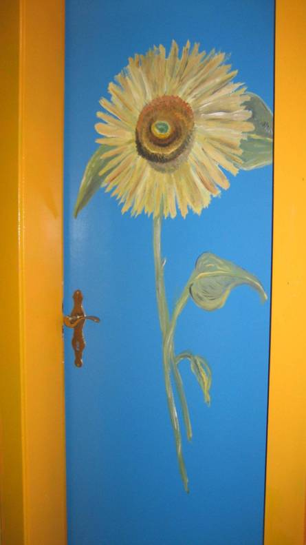wall mural detail