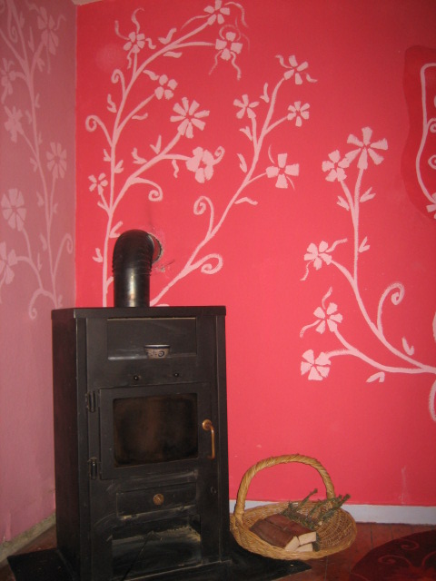 wall mural detail