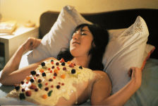 unique valentines gift in bed